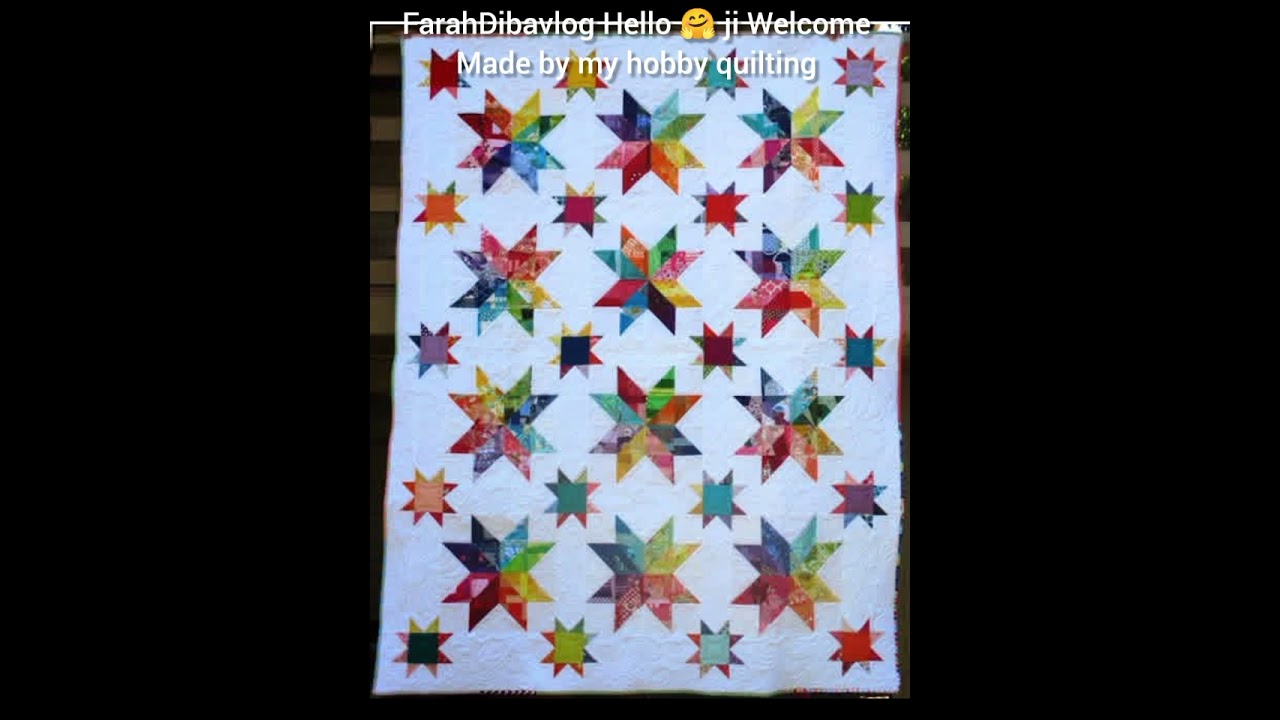 Cute patchwork block ideas #farahdibavlog#