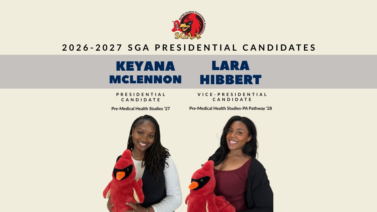 SGA Presidential Candidates Keyana and Lara 2026