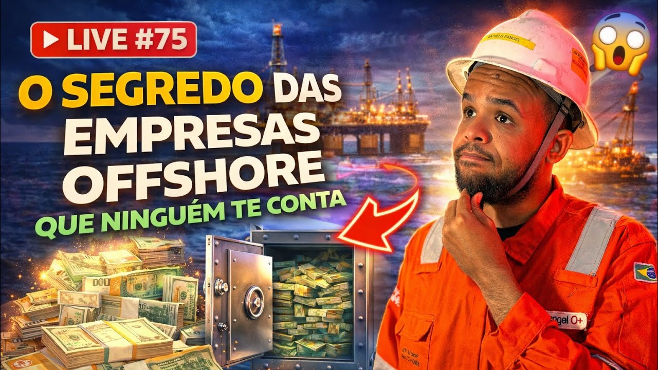 LIVE # 75 - ONDE TRABALHAR EMBARCADO (DE ACORDO COM SUA FORMAÇÃO)