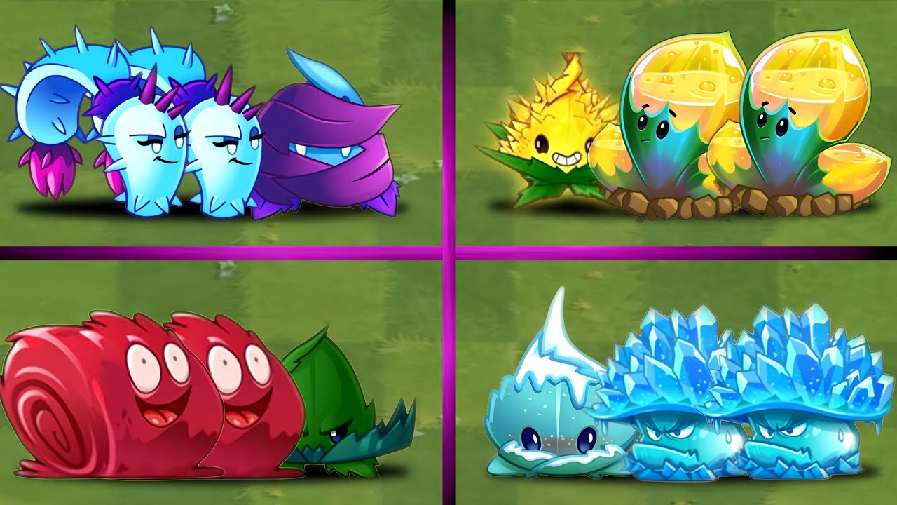 4 Team Plants + MINT - Who Will Win - Who Best Plants 
