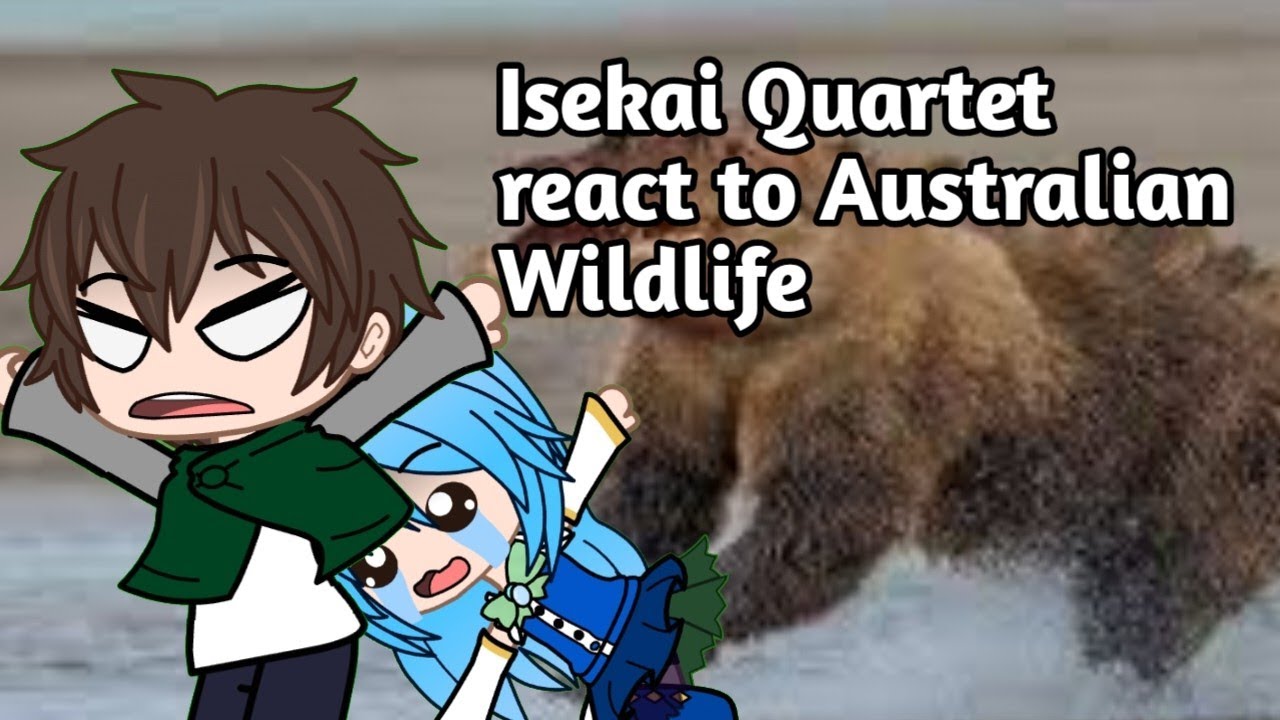Isekai Quartet react to Australian wildlife by Moreparz