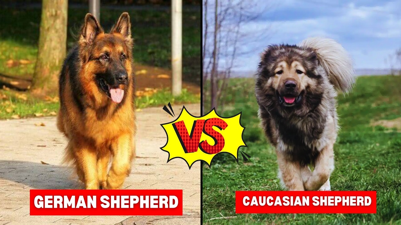 German Shepherd vs Caucasian Shepherd: Ultimate Showdown - Which Breed is Superior?