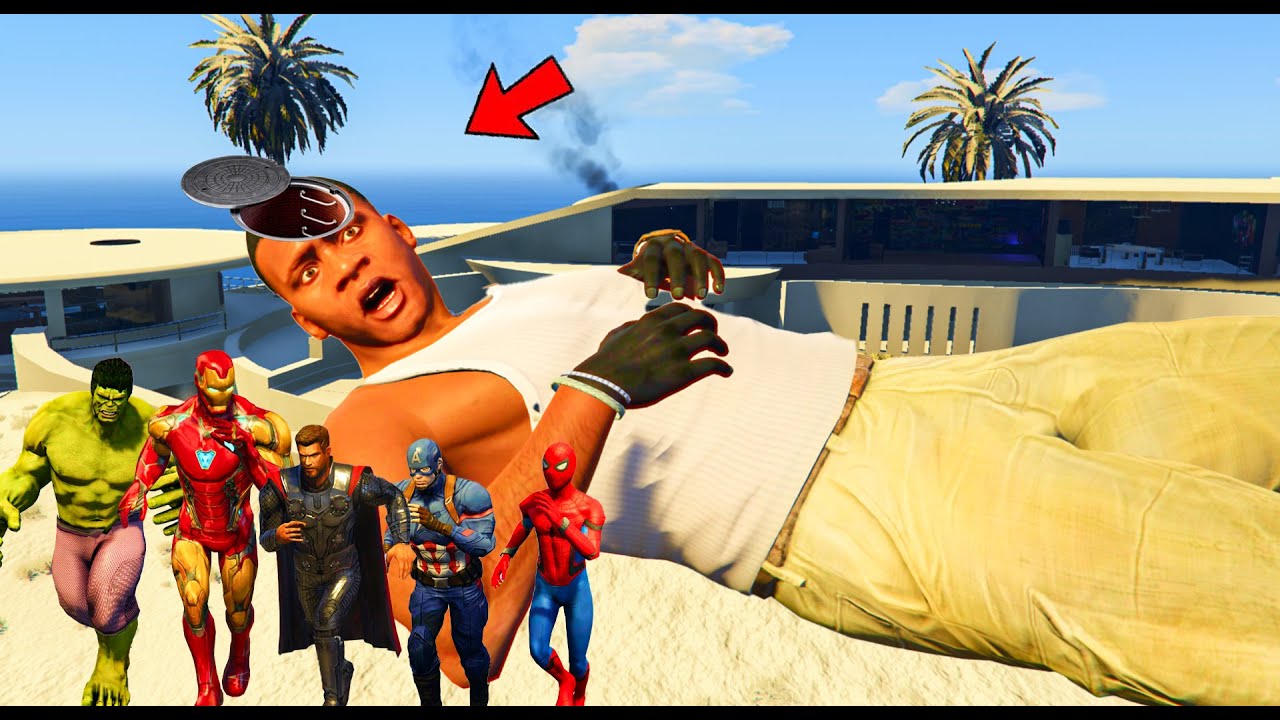 КЕК АЛУШЫЛАР ФРАНКЛИННЫҢ БАСЫНА КІРДІ (GTA V)