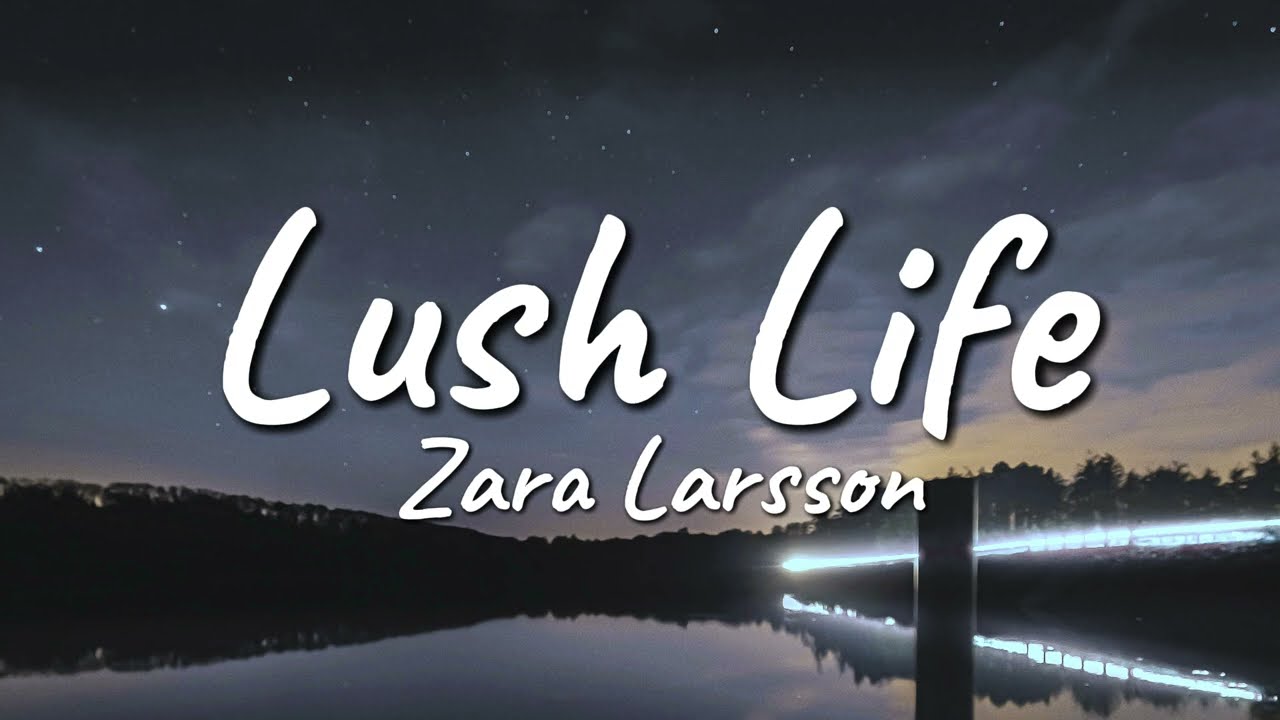 Zara Larsson - Lush Life (Lyrics)