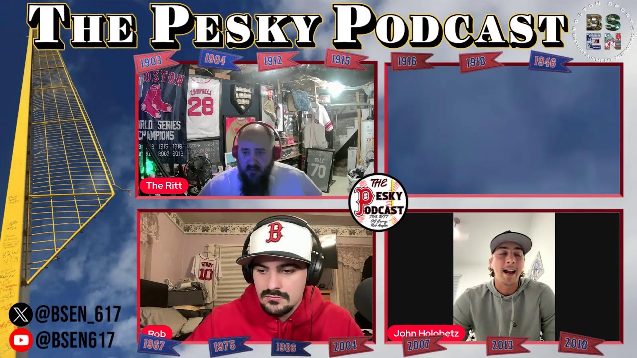 The Pesky Podcast with Red Sox Pitcher John Holobetz
