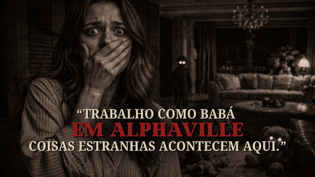 Trabalho como babá em Alphaville. Coisas estranhas acontecem Aqui.