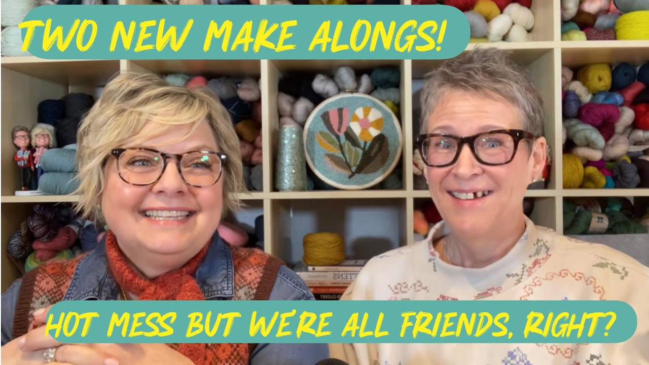 HOT MESS... BUT WE'RE ALL FRIENDS & 2 NEW MAKE ALONGS! (ep: 245)