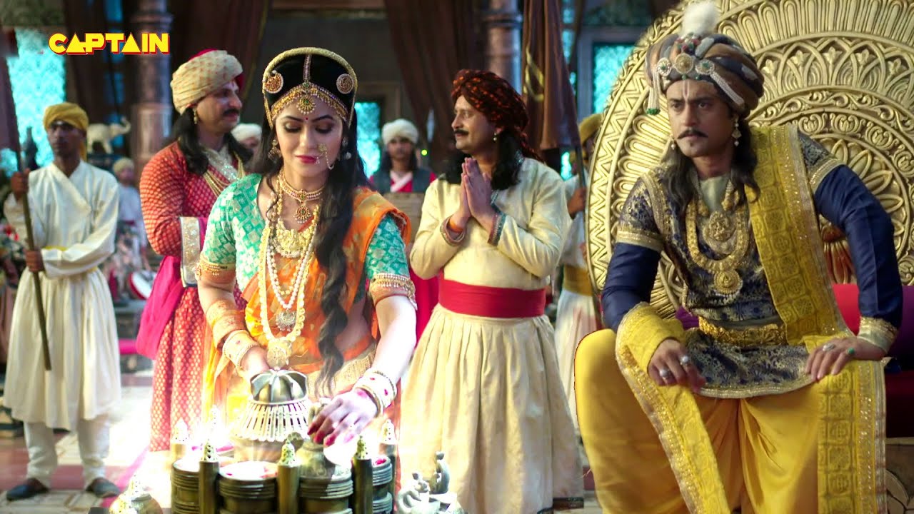 महारानी चिन्ना देवी अपने मायके से लायी सात मणियां - तेनाली रामा - Episode No. - 488, 489, 490, 491