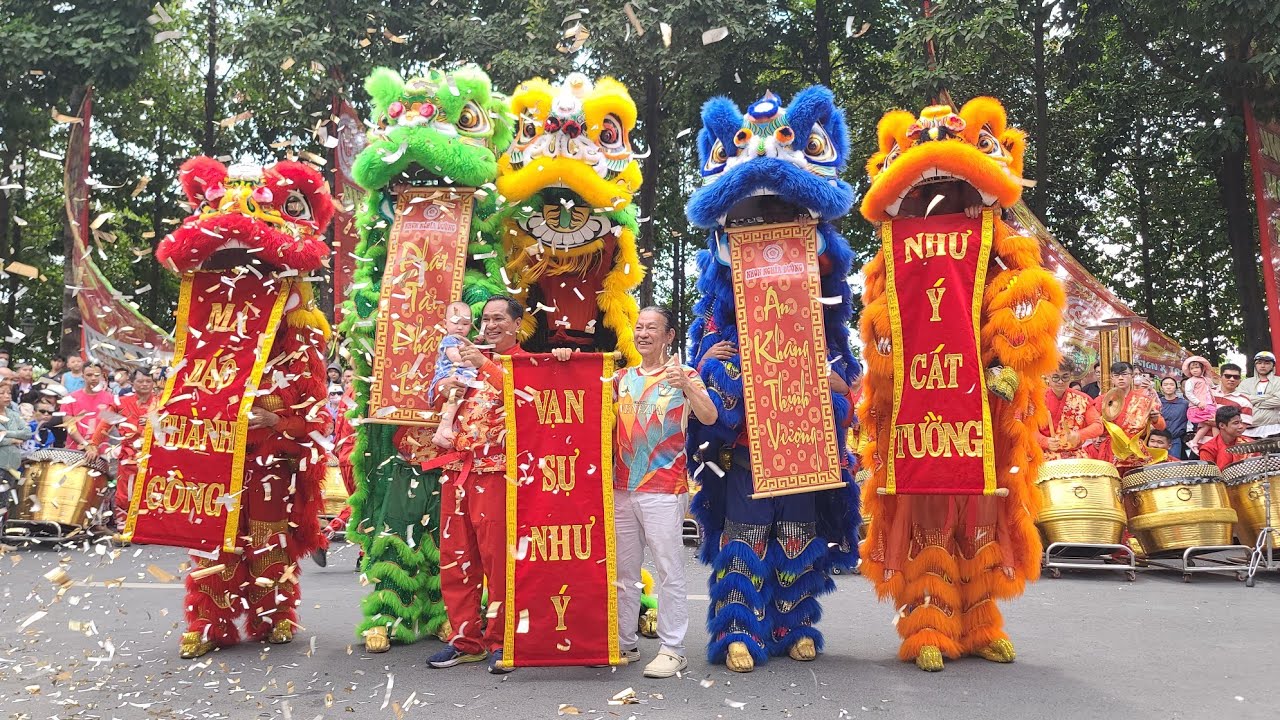 Mùng 7 Tết 2026, Full Show tại Tổ Quán - Nhơn Nghĩa Đường - 越南周馆仁义堂 - Múa Lân chúc xuân Bính Ngọ