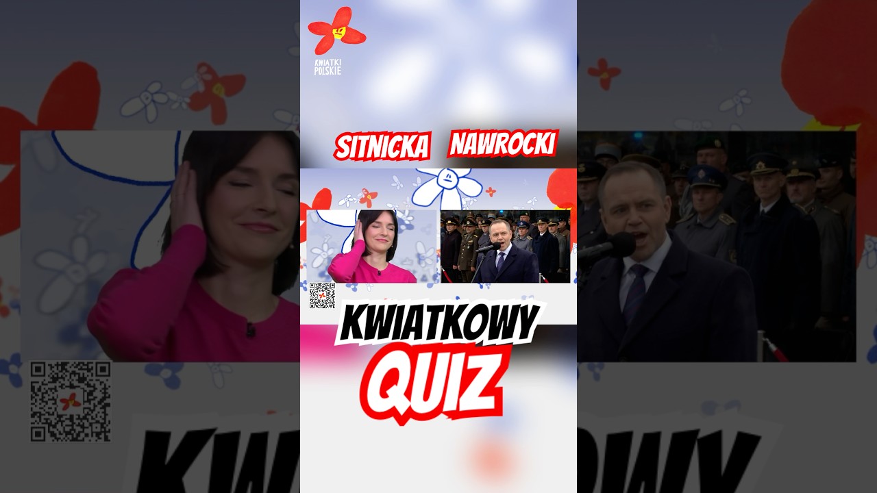 Jak Dominika Sitnicka poradziła sobie z quizem przygotowanym przez Grześka? #kwiatkipolskie #quiz