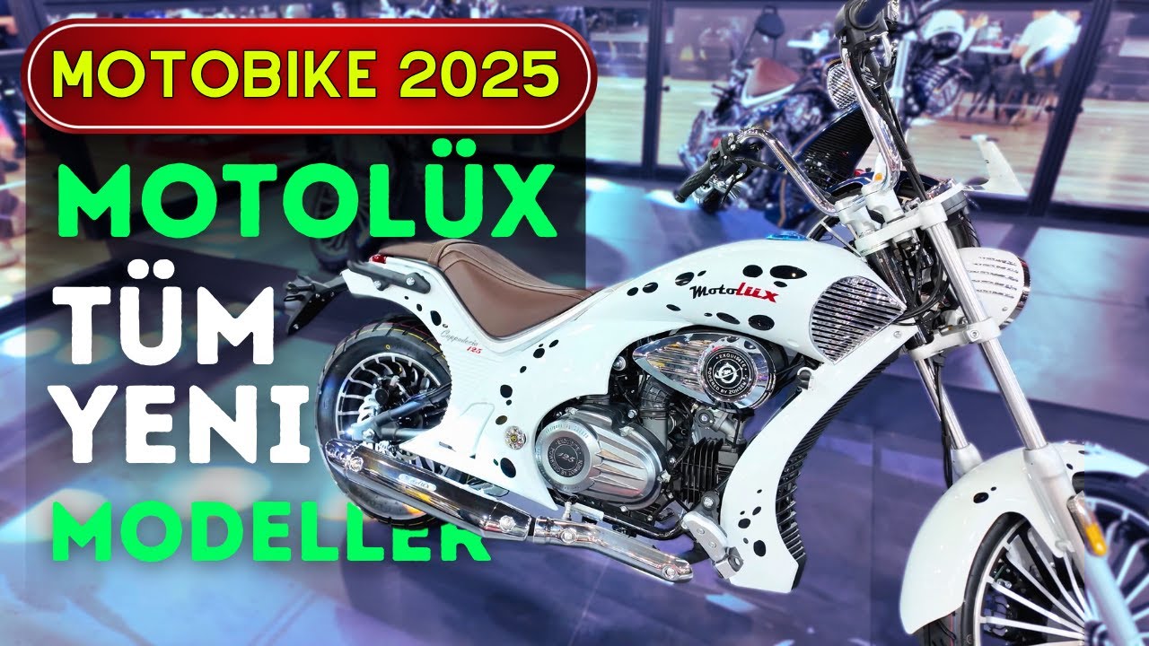 Motosiklet Fuarı Motolüx Standı tüm yeni modeller | Kolaçan Motobike 2025