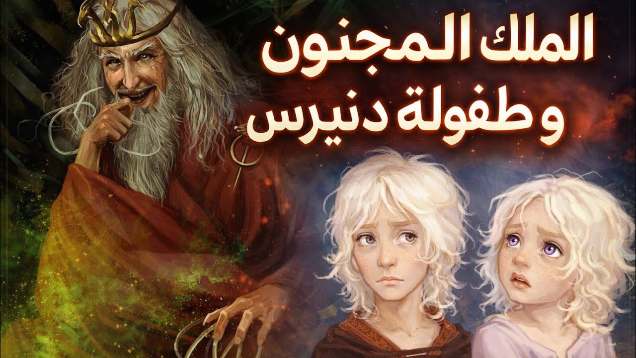 #من_الرواية وليدة العاصفة دنيرس تارغيريان | الملك المجنون و طفولة دنيرس  (1)--Daenerys Targaryen --