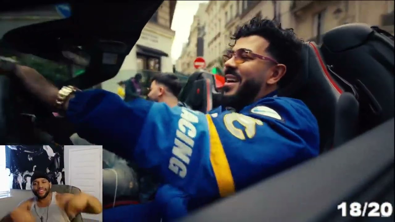 AMERICAN Reacts to FRENCH MUSIC GIMS & DYSTINCT - SPIDER (Clip officiel)