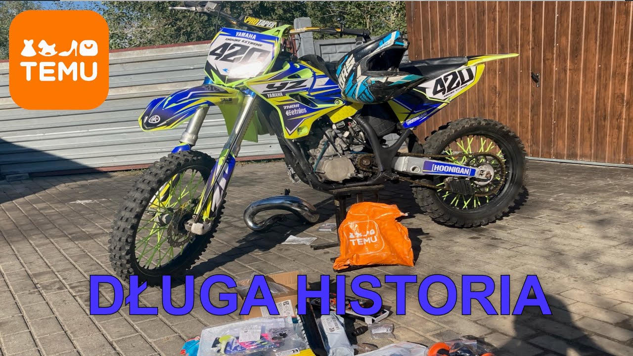 Przydatne rzeczy do motocykla z Temu | Zamieniłem KTM z 2017 za stara Yamahę YZ 250 2T