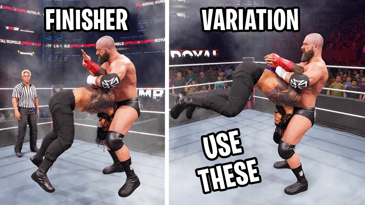 Финишеры, которые имеют лучшую вариацию в WWE 2K25 (уникальные)