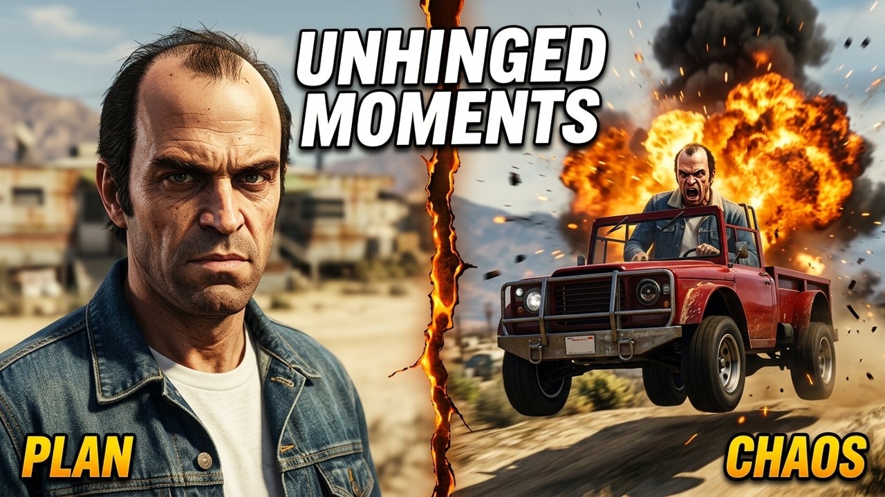 GTA5 Trevor in the movie Road to Town