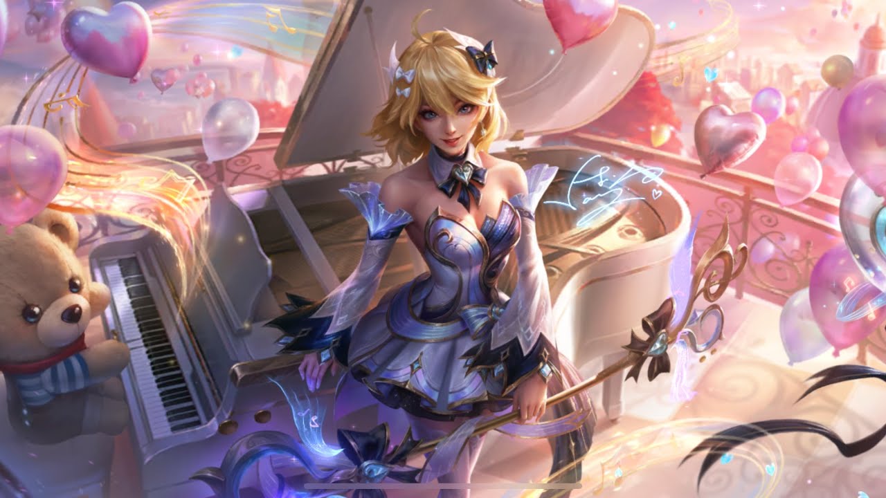 League Of Legends Wild Rift Love Confession Skin Line Lux Individual Music