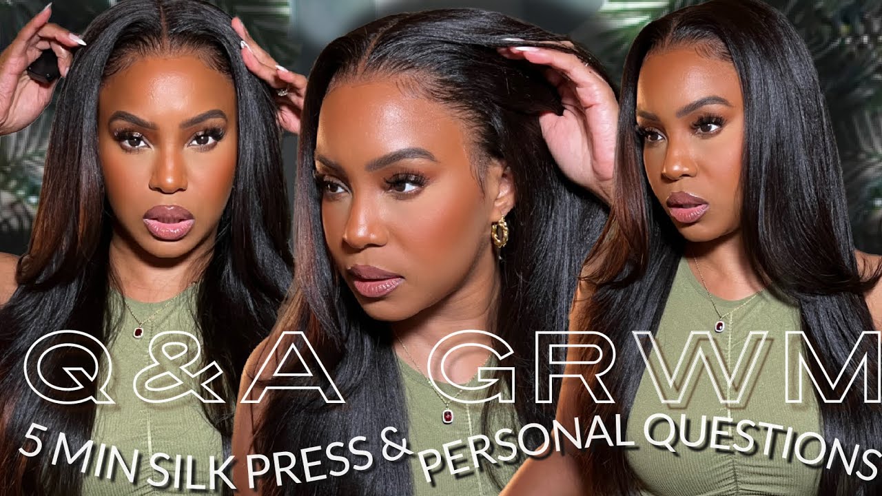 GRWM | is youtube pay worth it? advice? kids? BEST YAKI WIG INSTALL | wowafrican hair | alwaysameera