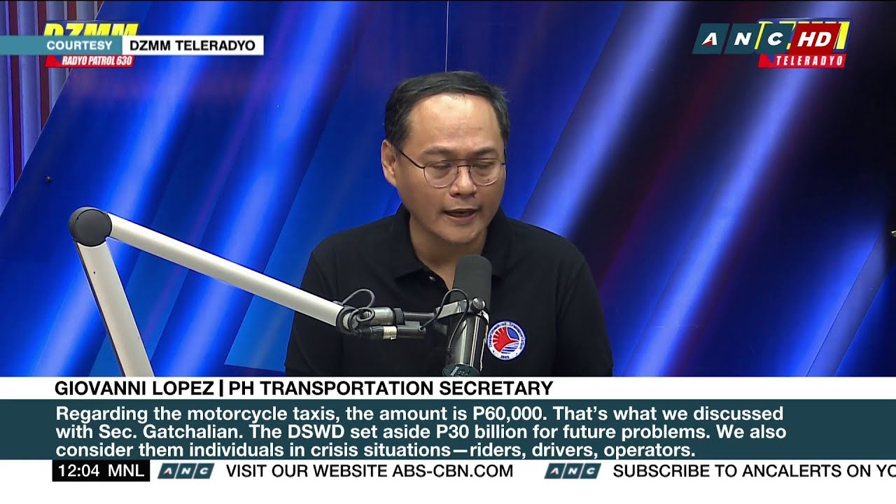 DOTr clarifies MC taxis, TNVS included in P5,000 fuel subsidy | ANC