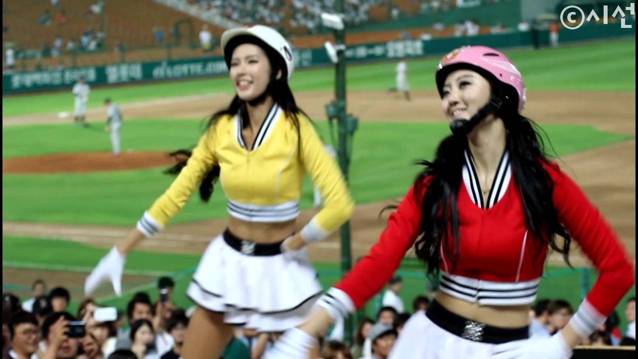 롯데자이언츠 치어리더들의 '빠빠빠'