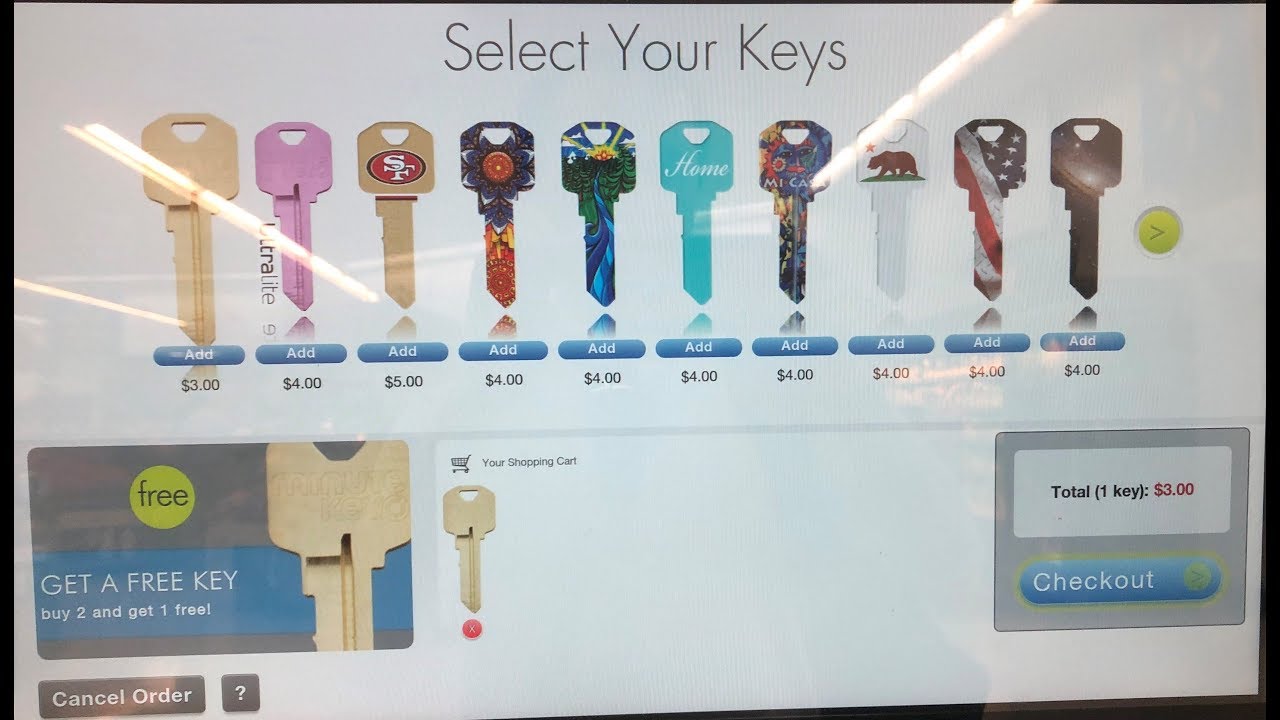 Minute Key - Self Service Key Duplicate Machine