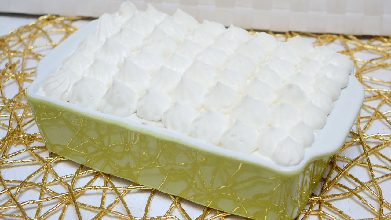 TIRAMISU AL COCCO senza uova
