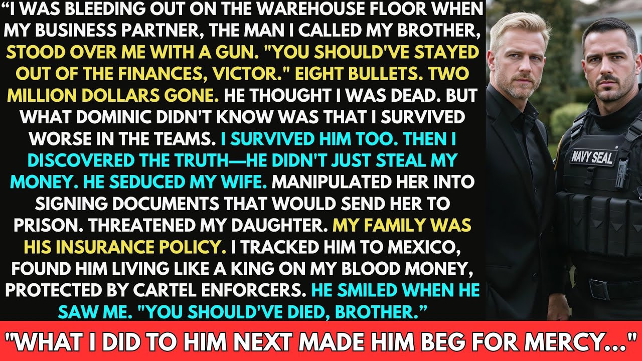 My Business Partner Shot Me 8 times And Stole $2 Million — He Had No Clue I Was A Navy SEAL