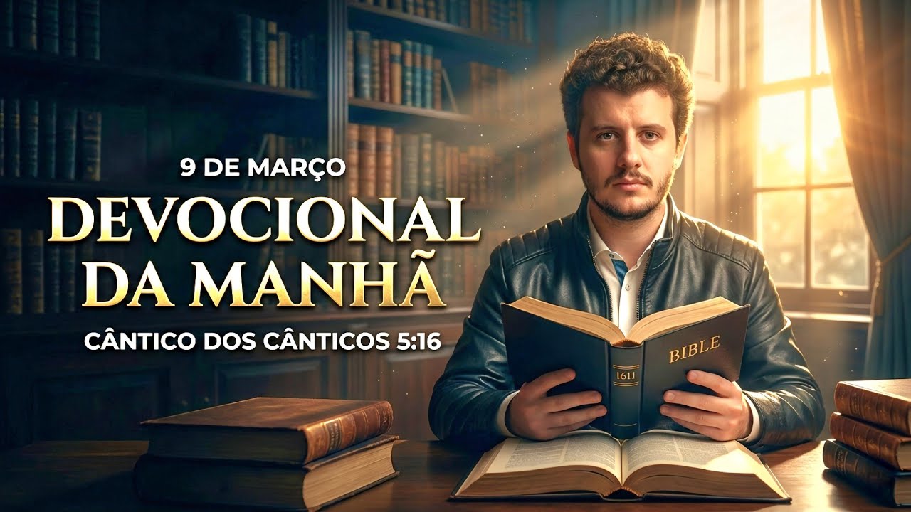 9 de março | Devocional da Manhã | Cântico dos Cânticos 5:16