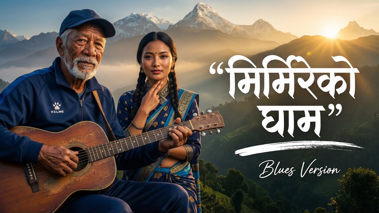 Blues Cover – “मिर्मिरेको घाम | Raju Pariyar & Laxmi Neupane Original | Chandra Creation 2026” 🎸💙