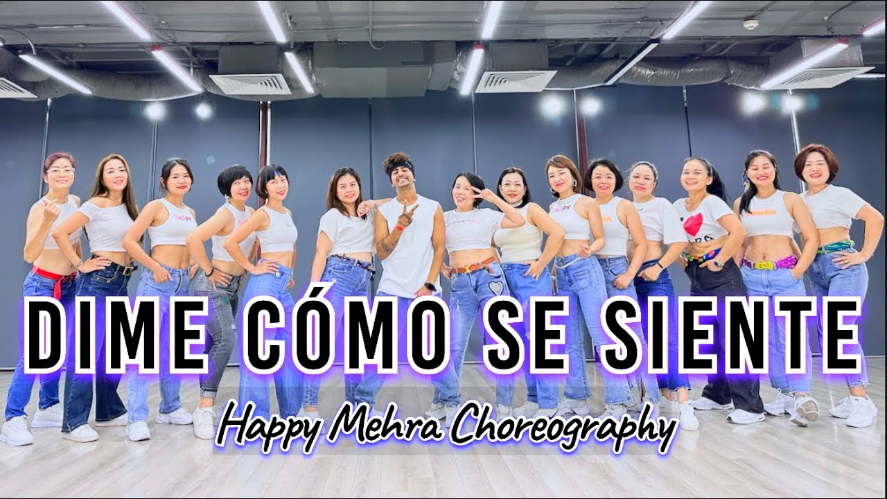 Dime Cómo Se Siente - Johnny Sky  | Bachata | Zumba | Happy Mehra Choreography