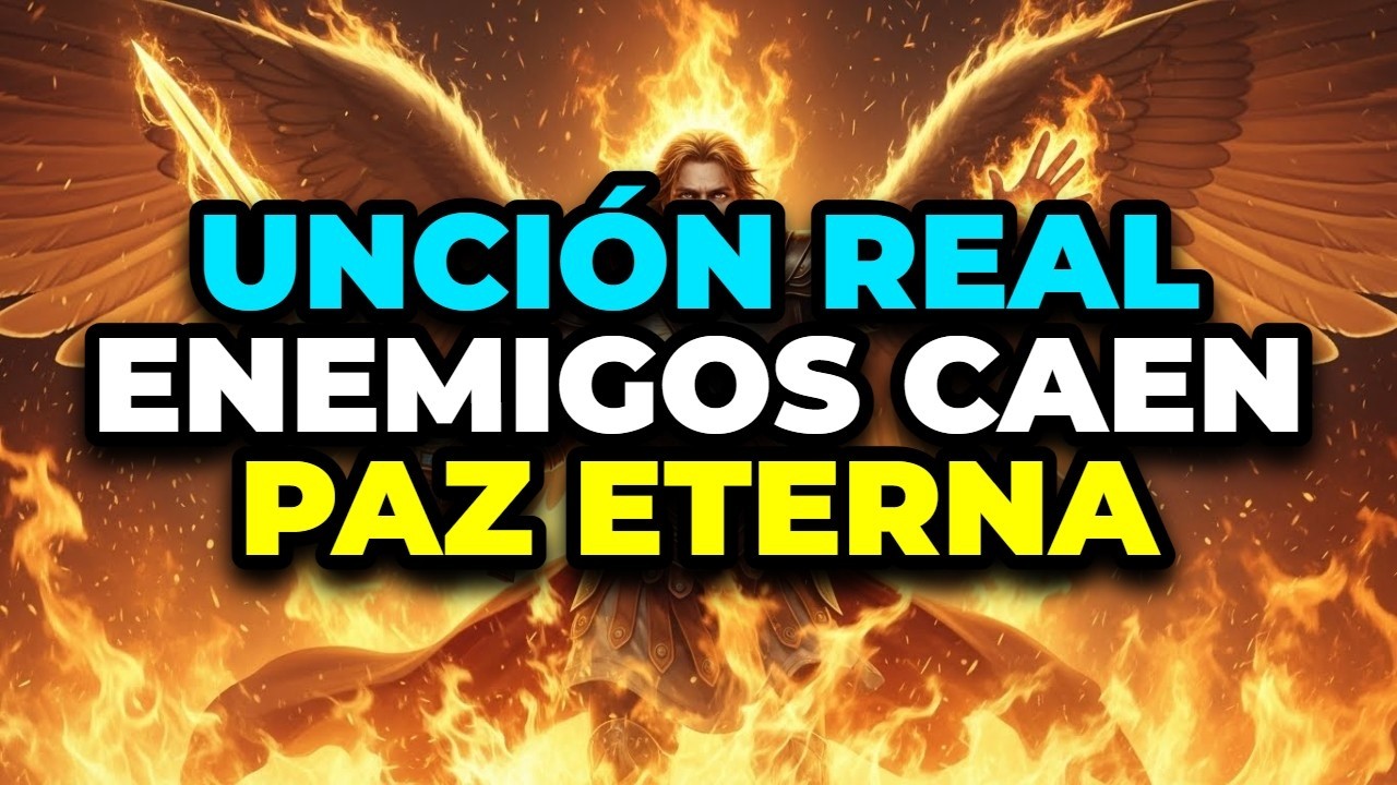 ELEGIDO, RECIBE LA UNCIÓN QUE DETENDRÁ A TUS ENEMIGOS Y TRAERÁ PAZ A TU CORAZÓN AFLIGIDO HOY