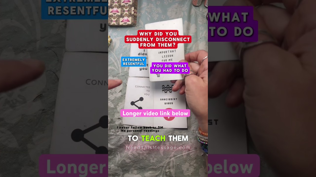Почему вы внезапно отключились? #НужноЭтоСообщение #Интуитивно #OracleCards #OracleCardGuidance￼