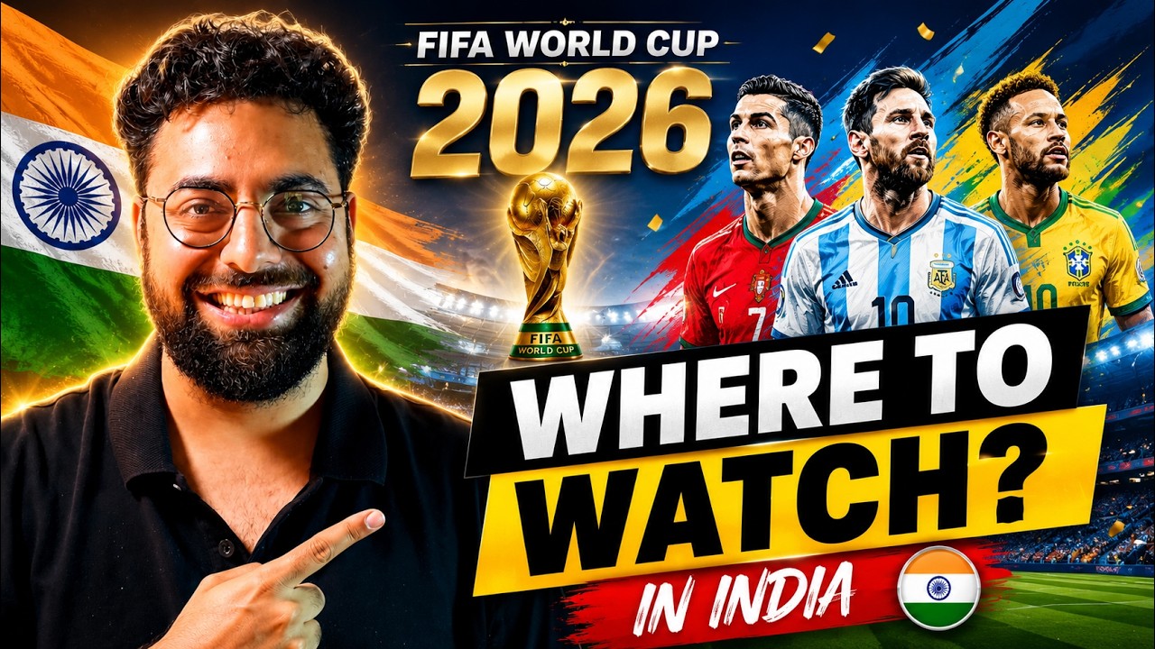 FIFA WORLD CUP 2026 | WHERE TO WATCH IN INDIA | MATCH TIMING | SCHEDULE | FREE STREAMING GUIDE