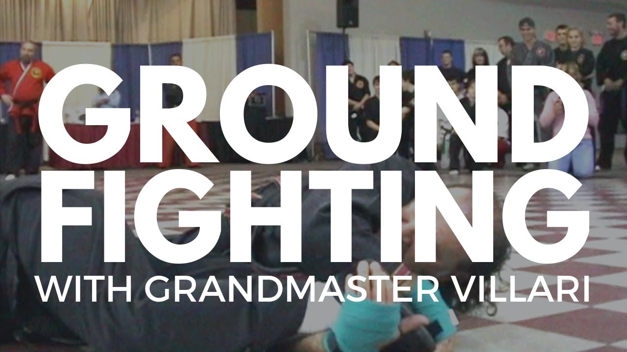 Ground Fighting with Grandmaster Fred Villari - Shaolin Kempo Karate