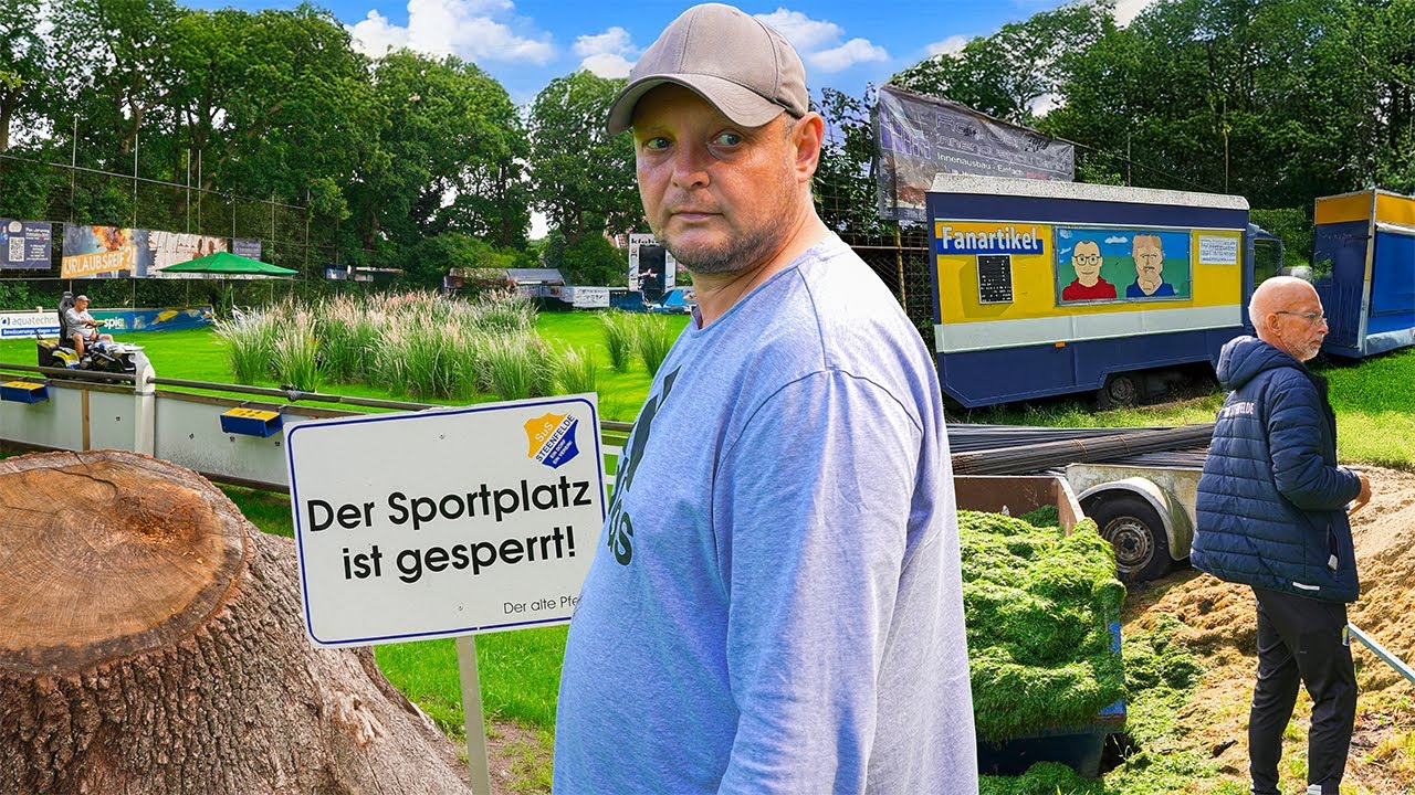 Wir haben’s verbockt…Rasen-Desaster vor dem 1. Heimspiel – können wir das noch retten? 🌱😵