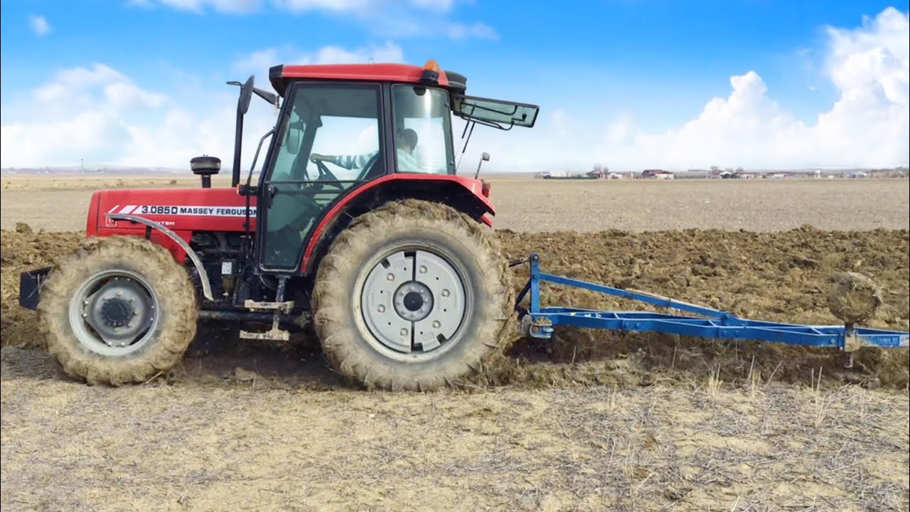 ÇAMURDA DERİN SÜRÜM / MASSEY FERGUSON 3085 PHANTOM