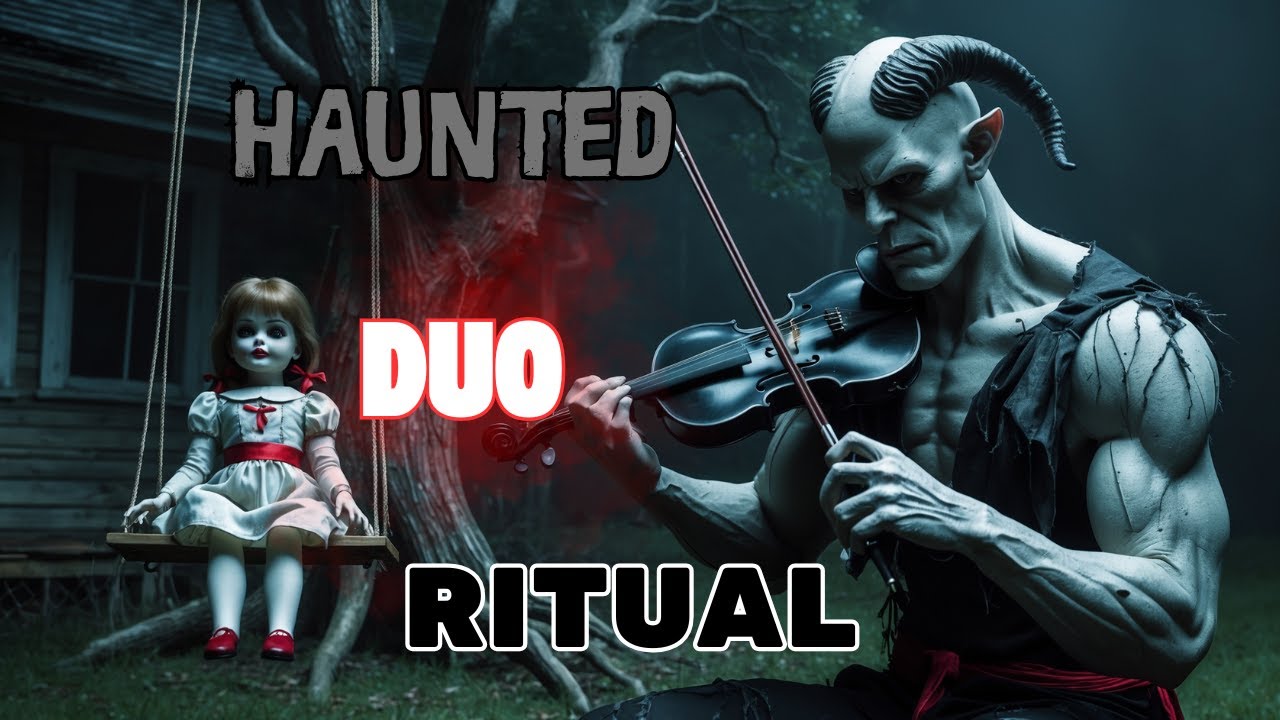 Gothic Piano and Violin Ritual in Haunted Woods
