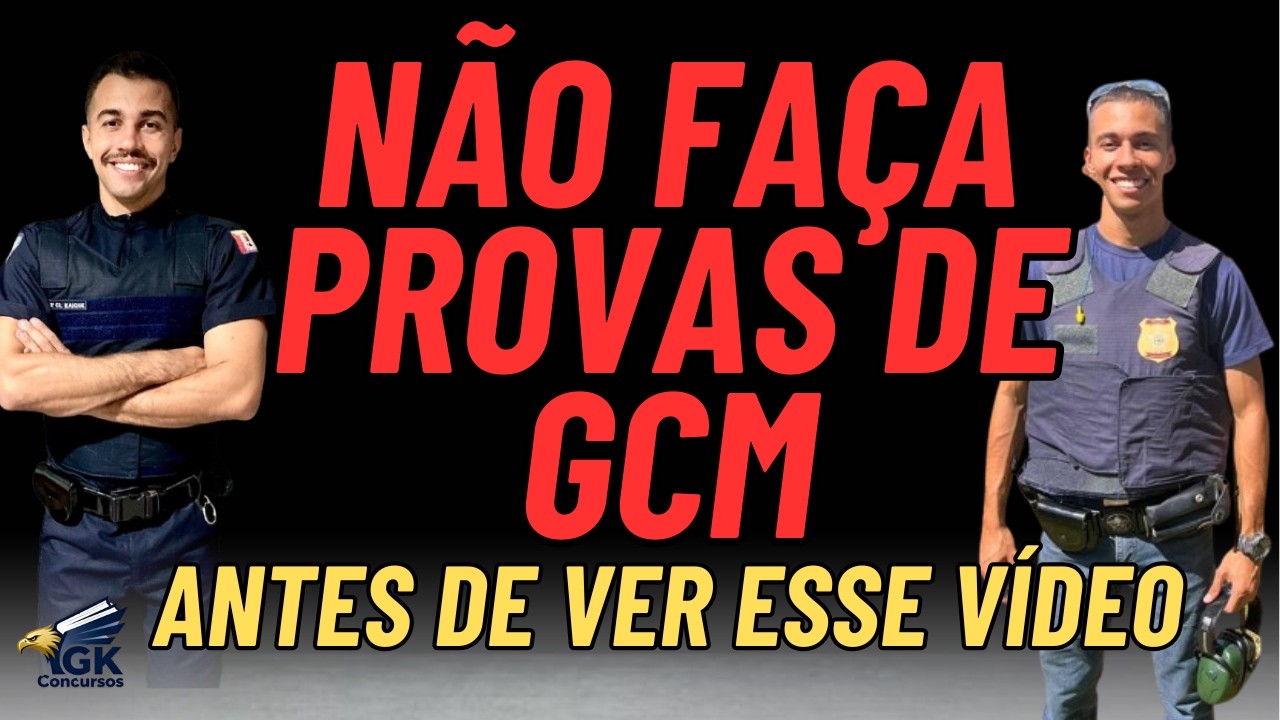 Tudo o que você precisa saber antes de fazer um concurso de Guarda Municipal