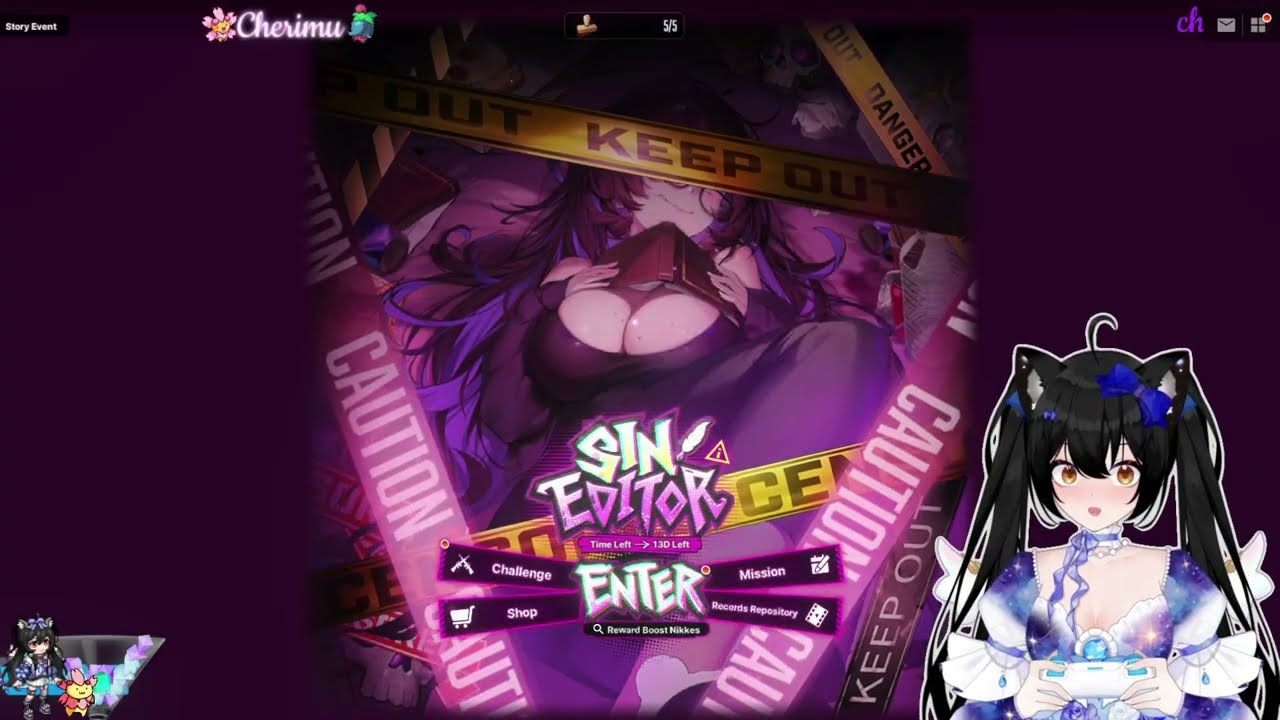 She Is So Downbad! LABEL EVENT: SIN EDITOR | Goddess of Victory: NIKKE
