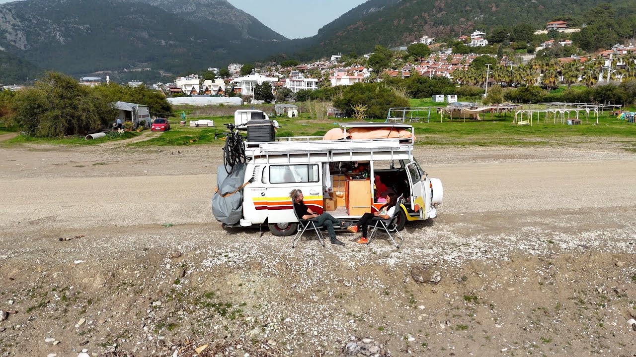 Türkiye'de Karavan Hayatı / KARAÖZ & ADRASAN & OLYMPOS & ÇIRALI