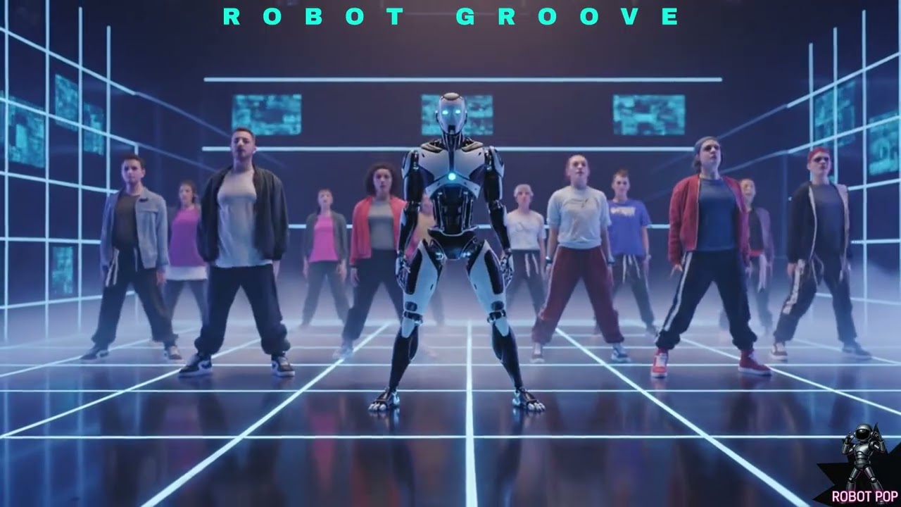 Robot Groove — Hard Robotic Popping Beat |  Electro Funk | Robot Dance Track