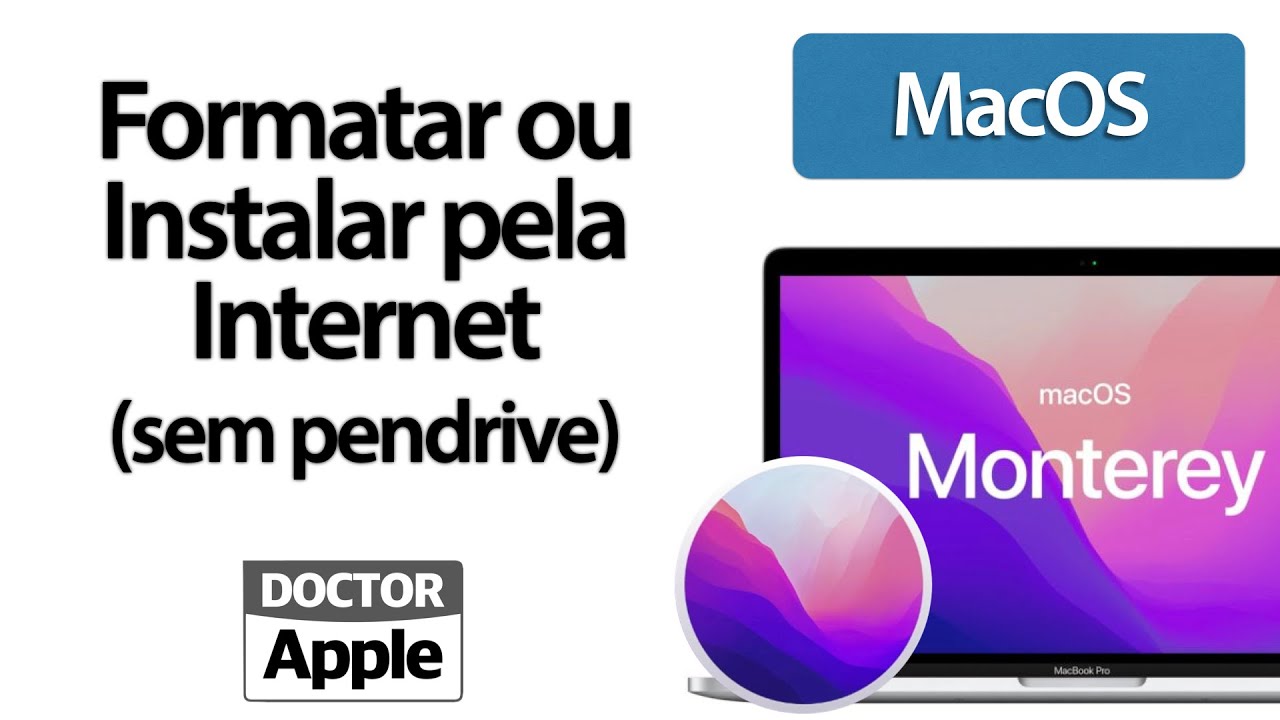 Curso Apple Mac - Como Fazer Instalação Limpa Sem Pendrive