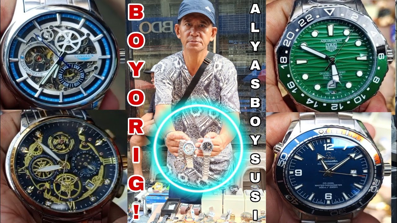 PART 290 HANAP NYO BA MGA MURANG RELO SWAK NA PANG REGALO SA PASKO DITO LANG YAN KAY BOY ORIG! CPD💯⌚