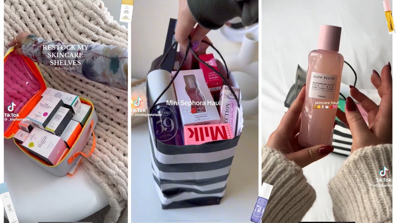 15 Minutes of Sephora Shopping Spree's! ( TikTok Compilation ) 🎀🤍🌴🍋