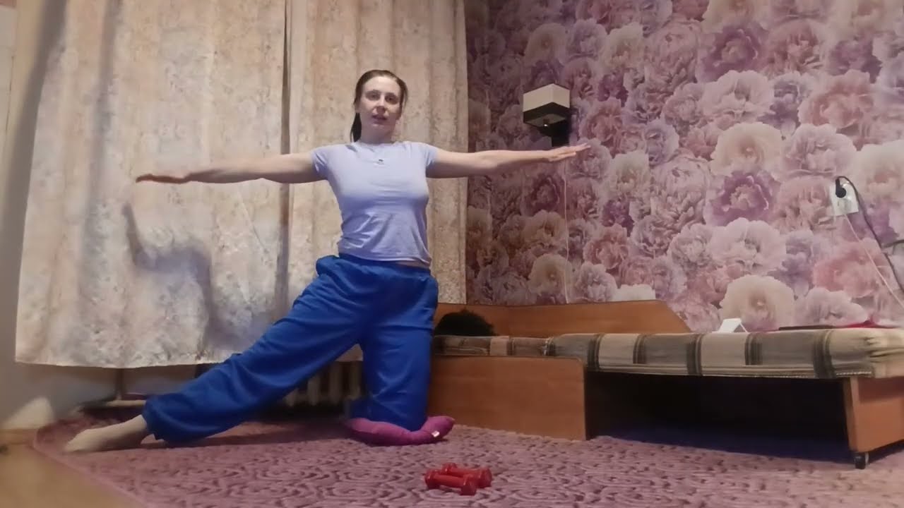 Лёгкий фитнес. #похудение 