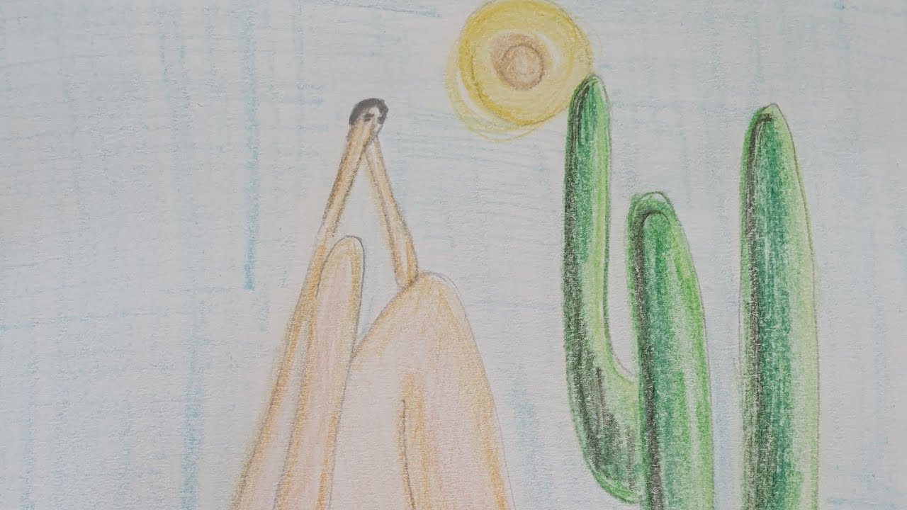 desenho de Tarsila do Amaral, Abapuru