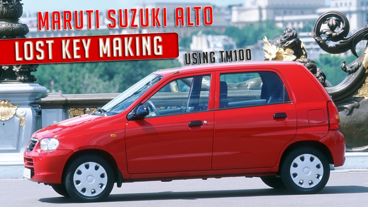 Maruti Suzuki Alto Lost Key Making using TM100 | ID 65 Chip | EEPROM Programmer