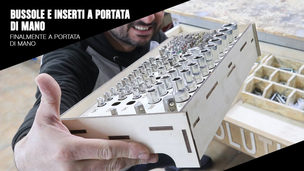 La mia trousse con bussole e inserti - finalmente a portata di mano