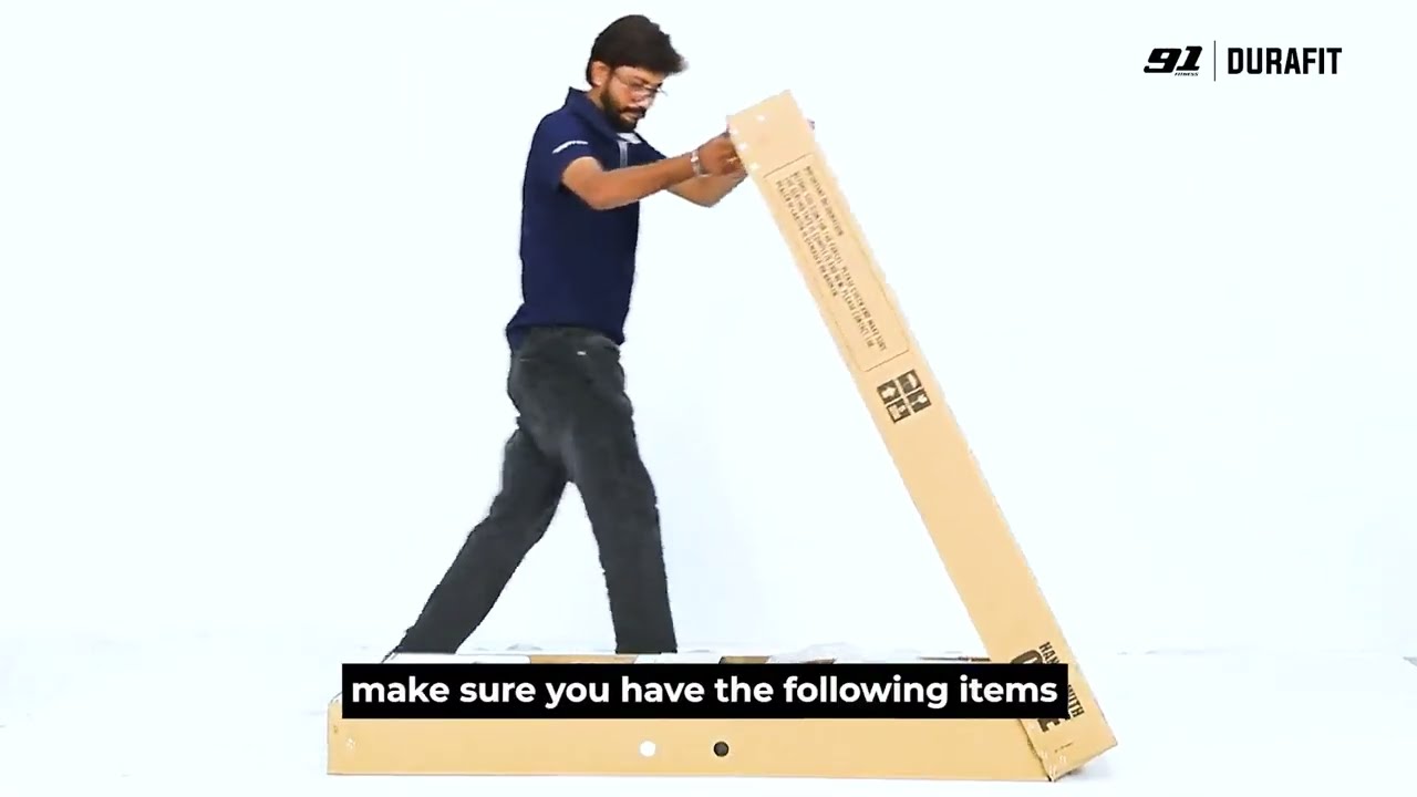Assemble Your Racer Treadmill at Home | Ninety One™ Durafit Treadmills - India | Home Installation