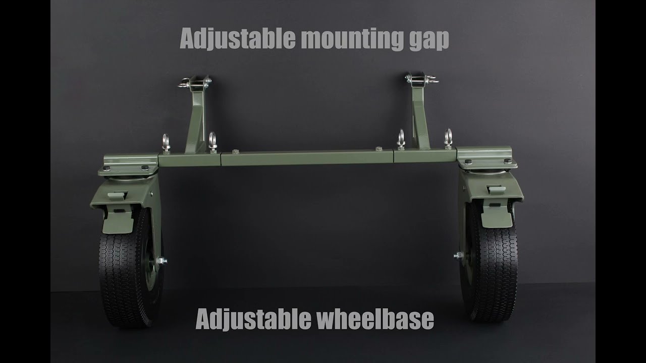 BarrowPro Rear Swivel Conversion Kit for Carp Porter MK2 Big Boy & Other Tri-Porters.